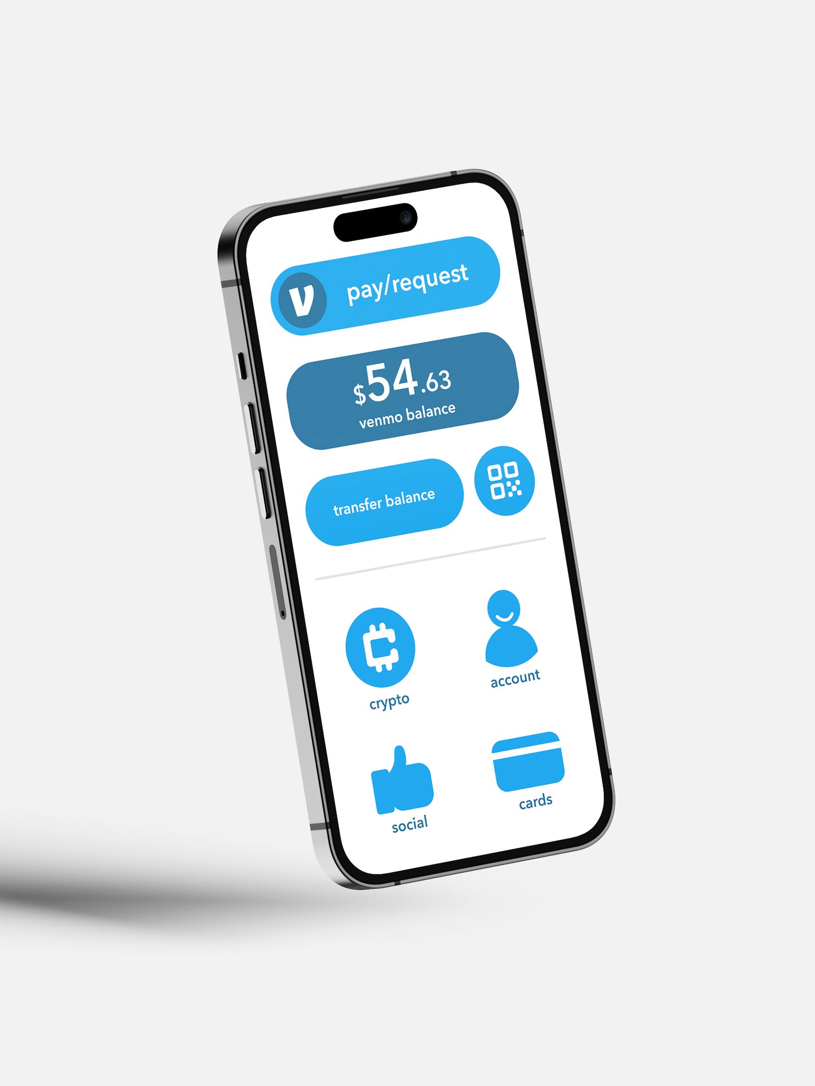 Venmo App Redesign (click for more)
